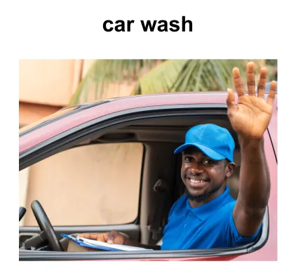 car wash